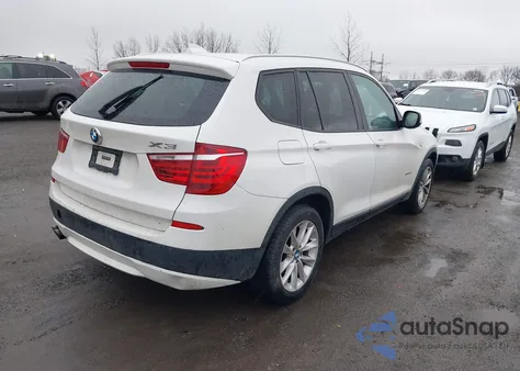 2013 BMW X3 xDrive28I from USA, damaged, VIN 5UXWX9C57D0A10095